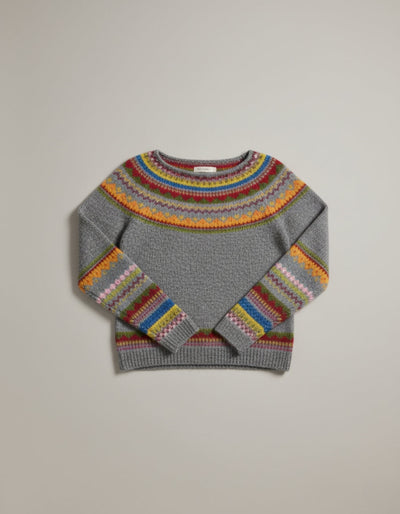 Sweter wełniany Heritage Fair Isle