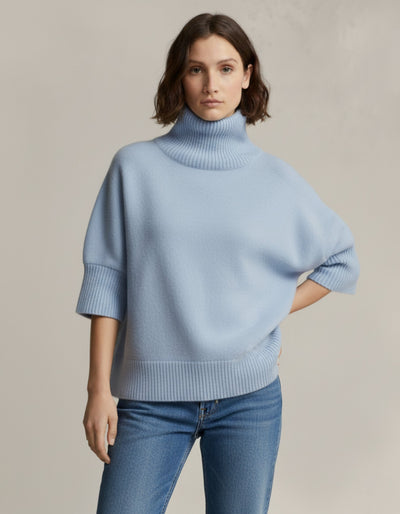 Sweter z golfem Heritage Wool