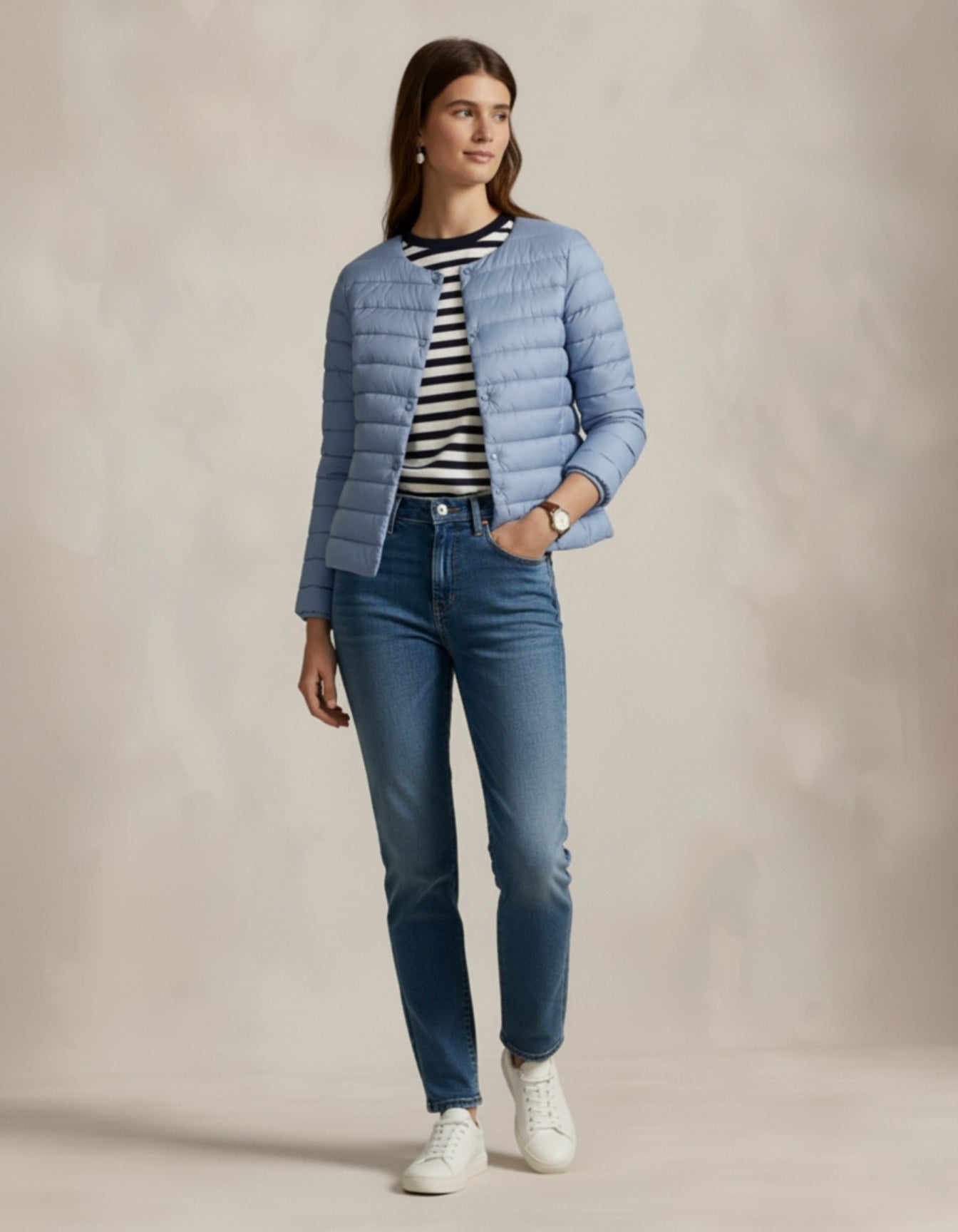 Lekka pikowana kurtka Heritage