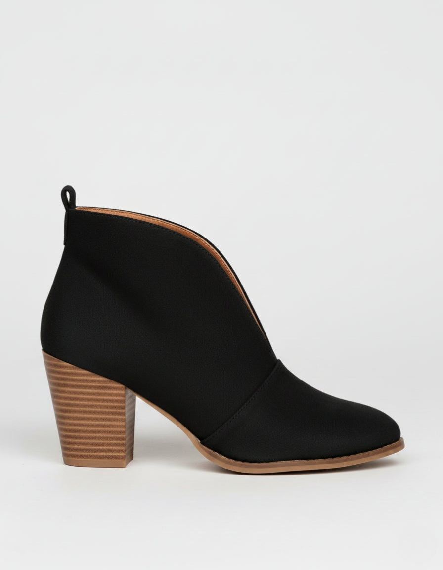 Botki Heritage Block Heel Ankle Boots