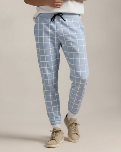Spodnie dresowe Cotton Grid Check