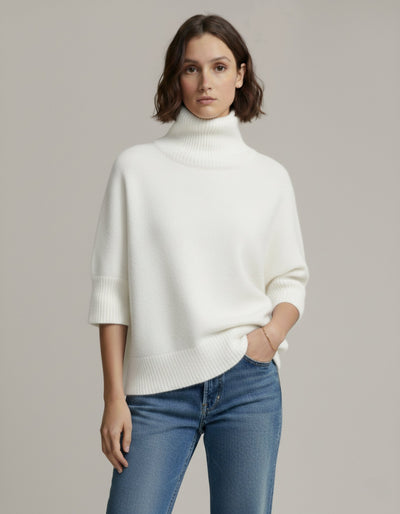 Sweter z golfem Heritage Wool
