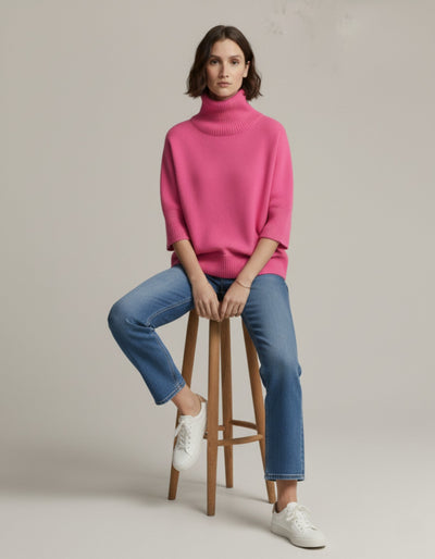 Sweter z golfem Heritage Wool
