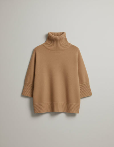 Sweter z golfem Heritage Wool