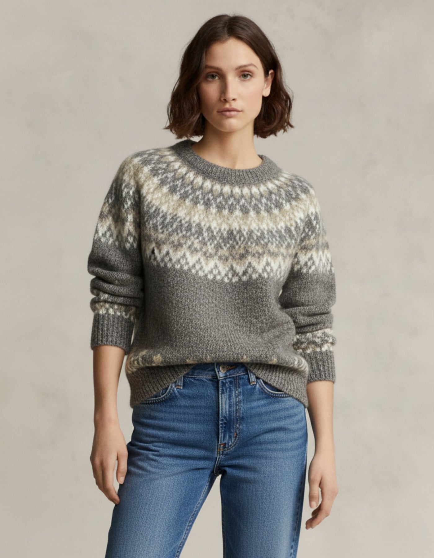 Sweter wełniany Nordic Isle