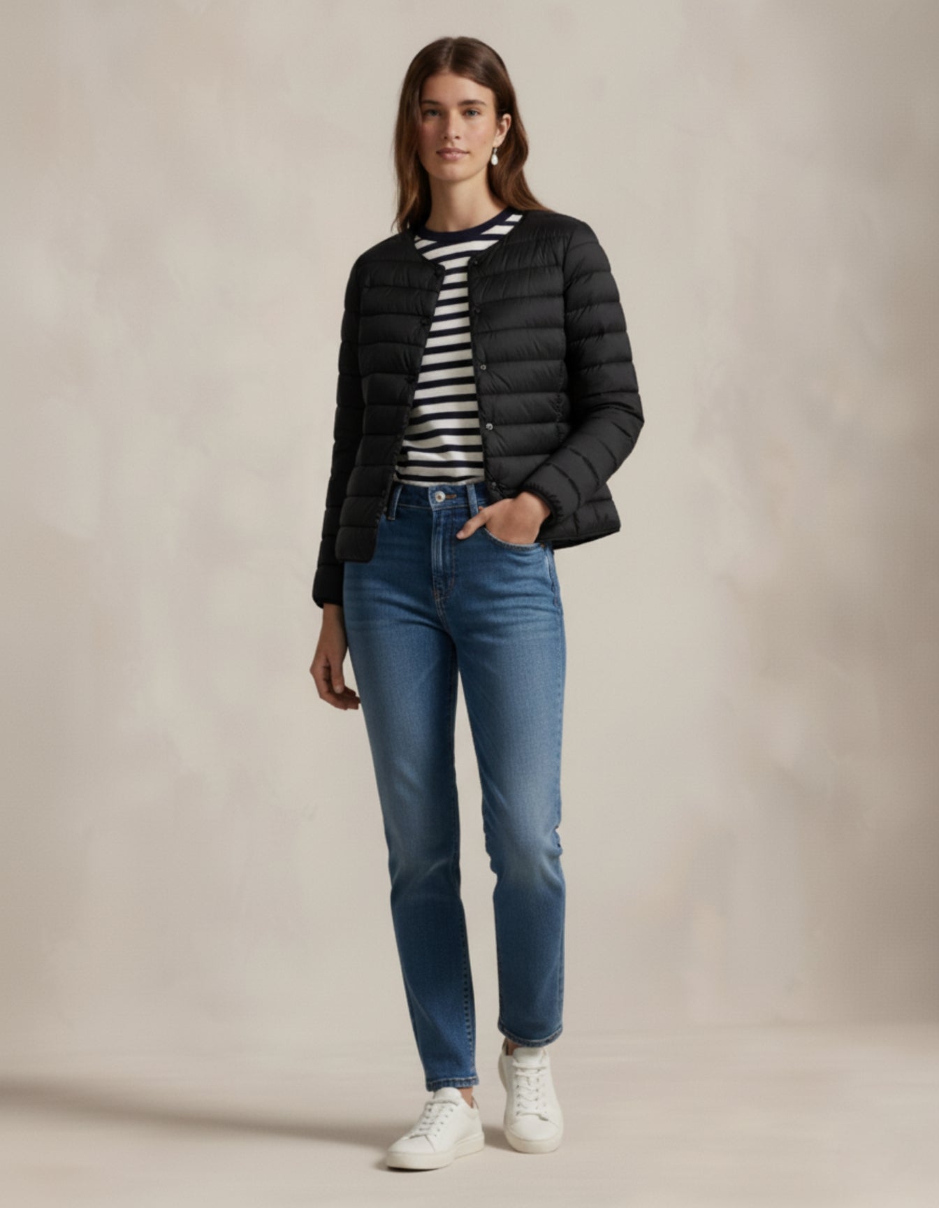 Lekka pikowana kurtka Heritage