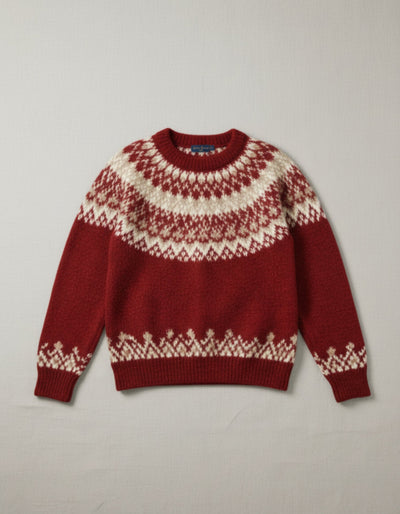 Sweter wełniany Nordic Isle