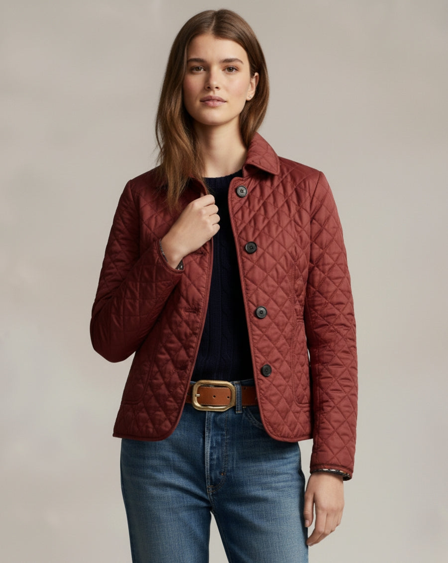 Kurtka pikowana z bawełny Heritage