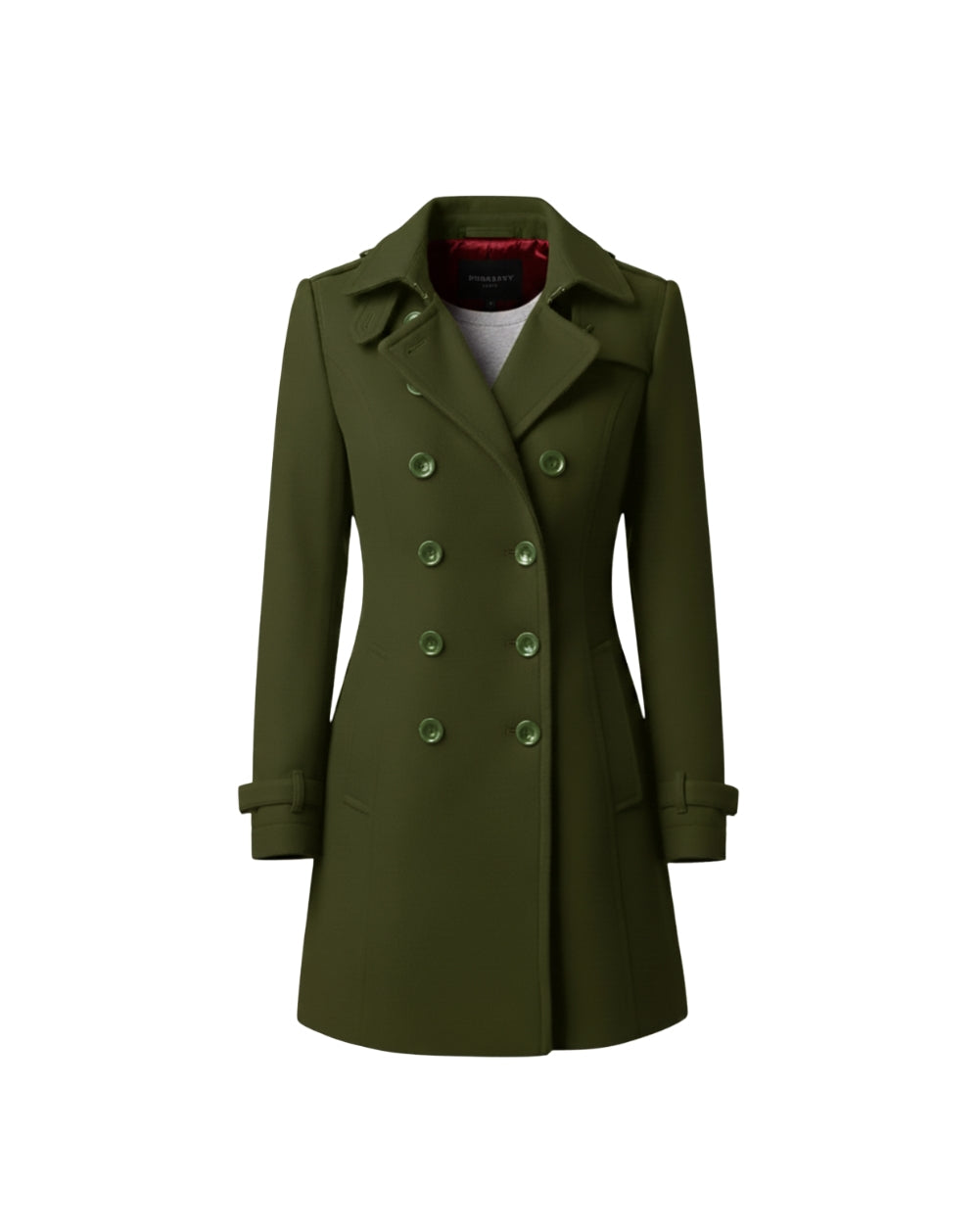 Wyrafinowany wełniany płaszcz szyty na miarę