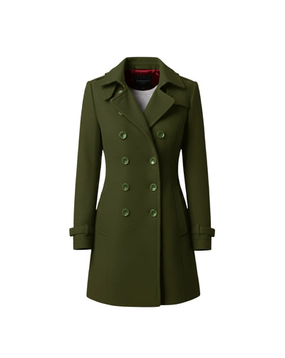 Wyrafinowany wełniany płaszcz szyty na miarę