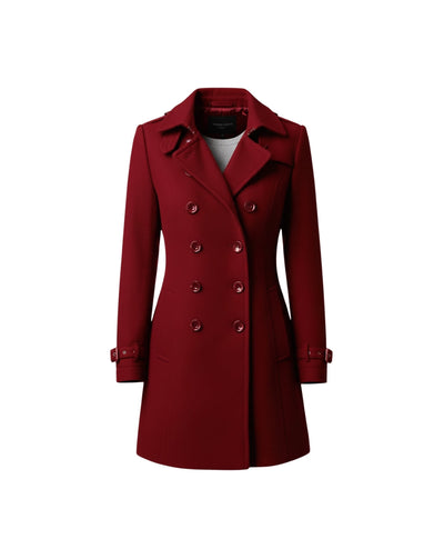 Wyrafinowany wełniany płaszcz szyty na miarę