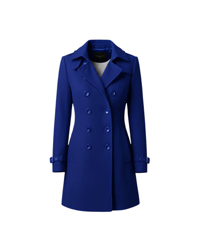 Wyrafinowany wełniany płaszcz szyty na miarę