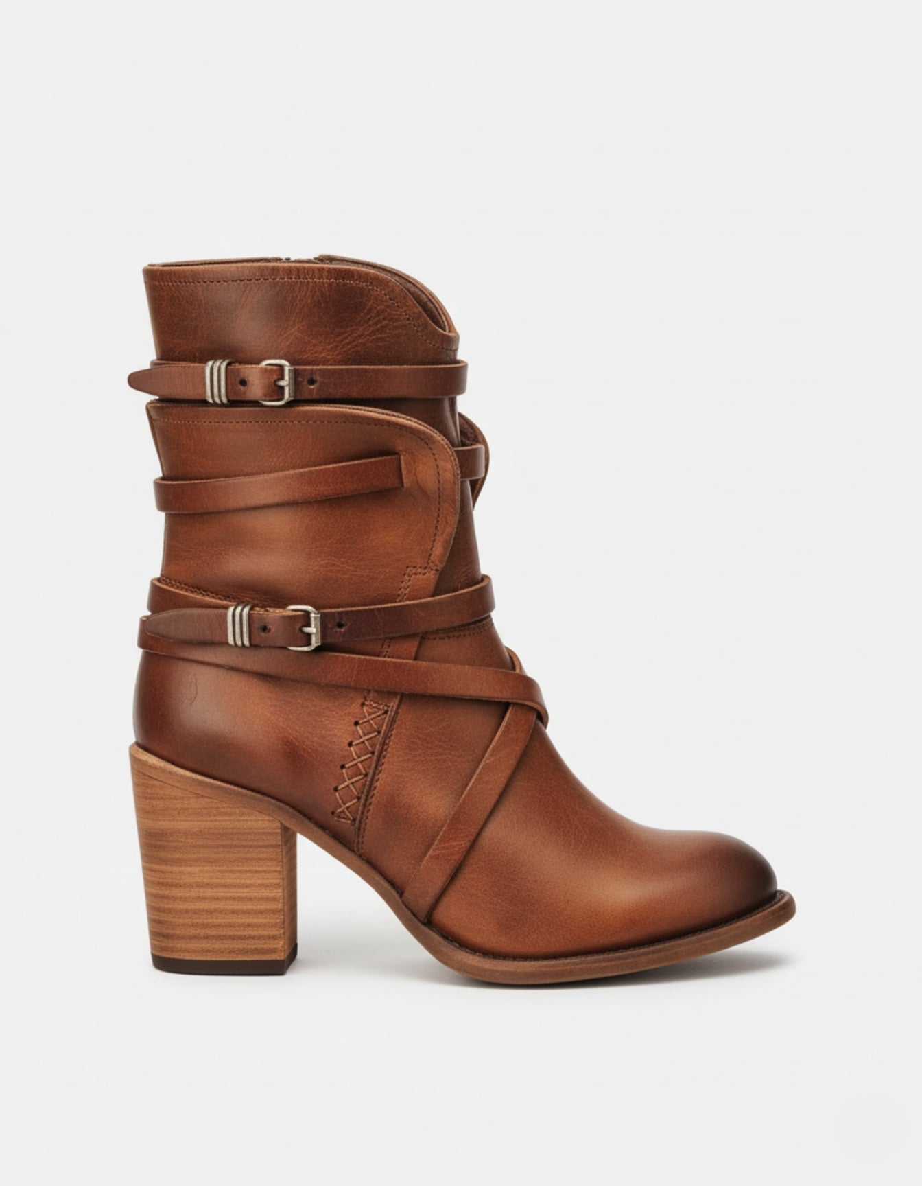 Buty skórzane Frontier Straps