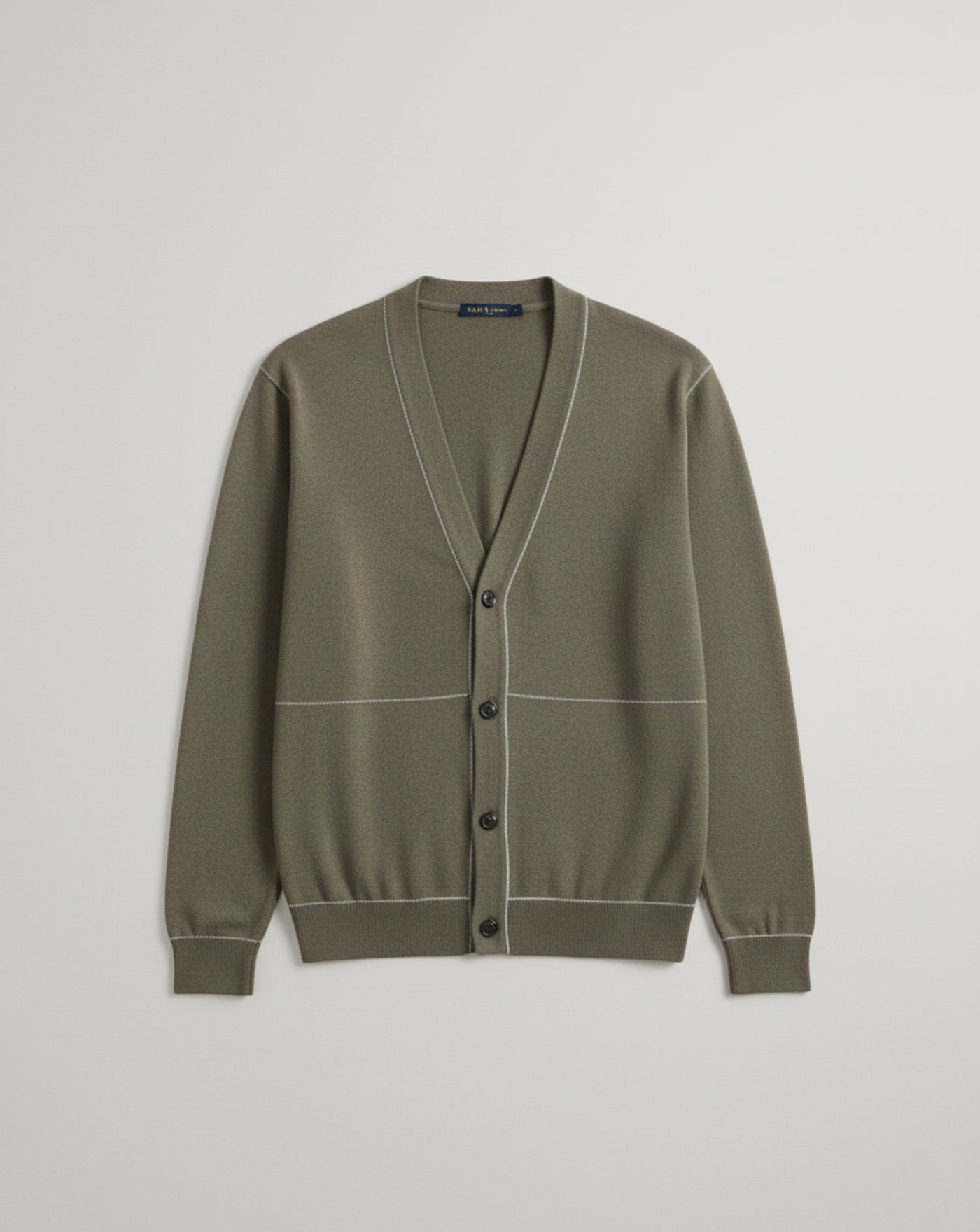 Elegancki dzianinowy kardigan z guzikami