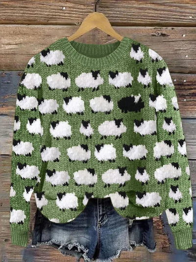 Sweter Weronika z choinkami