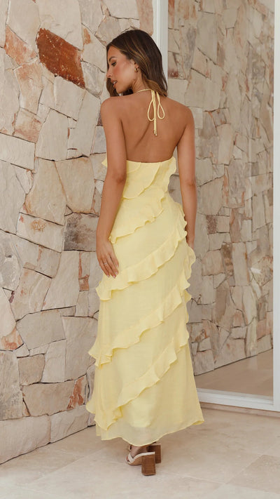 Lora Luxe – Luźna sukienka maxi