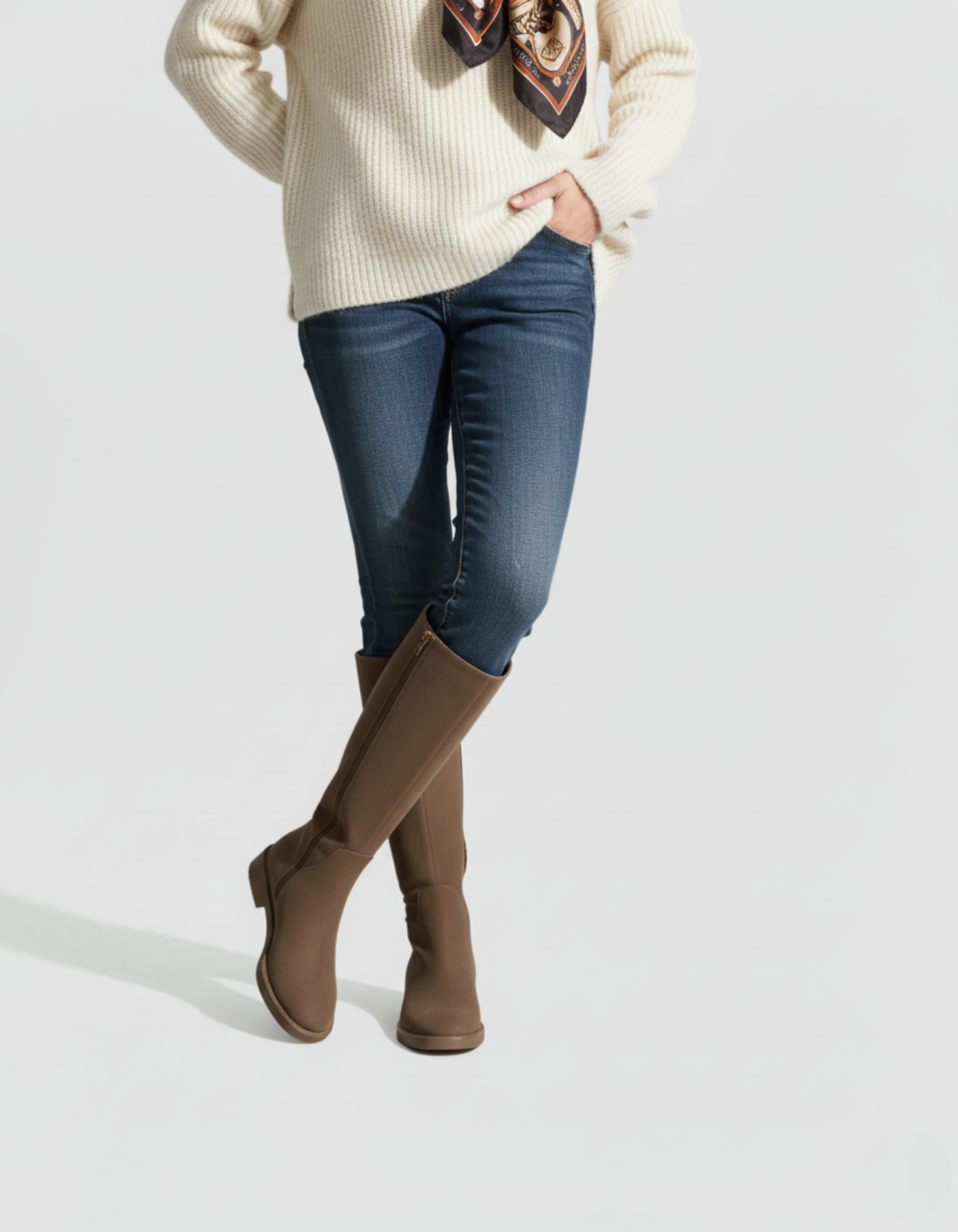 Buty zamszowe z frędzlami Heritage