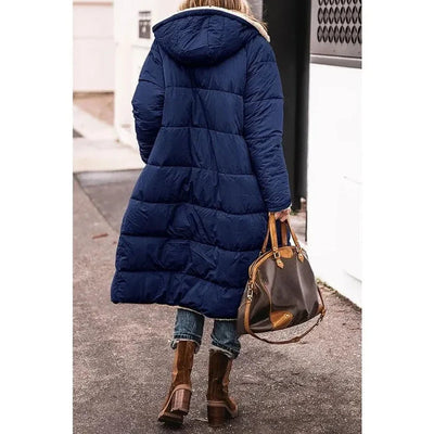 Dwustronna, elegancka kurtka zimowa Rosie