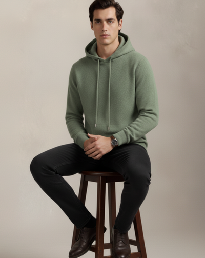 Bluza z kapturem Heritage Merino Knit