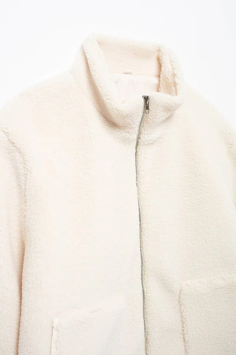 Lisa Oversized Warm Fleece Jacket