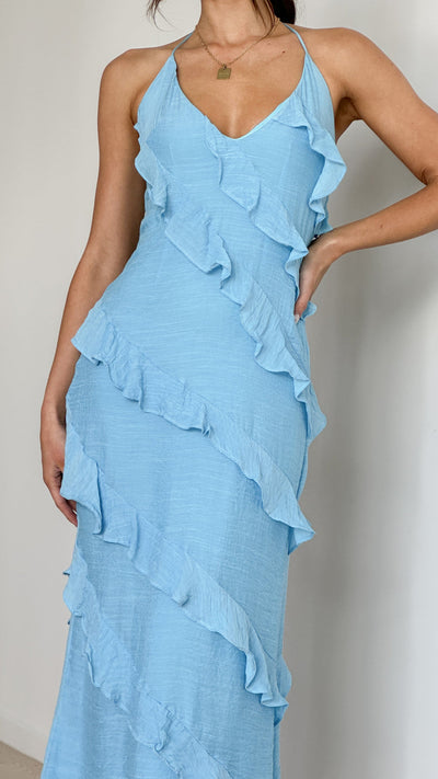 Lora Luxe – Luźna sukienka maxi