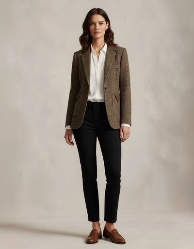 Marynarka wełniana Heritage Glen Plaid