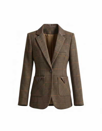 Marynarka wełniana Heritage Glen Plaid