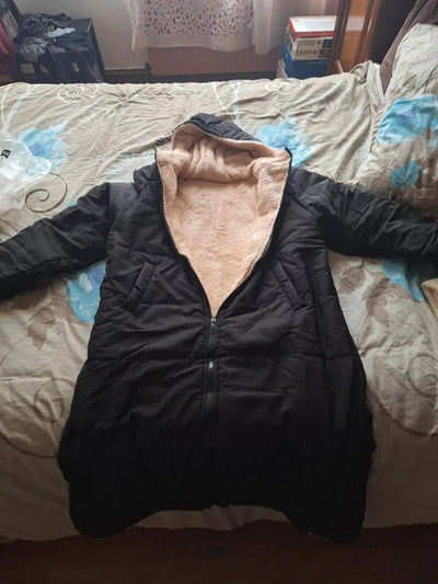 Dwustronna, elegancka kurtka zimowa Rosie