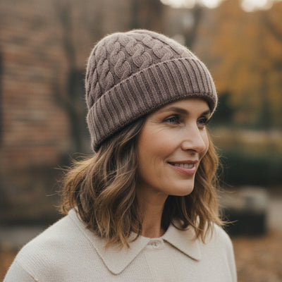 Czapka z dzianiny Heritage Alpaca