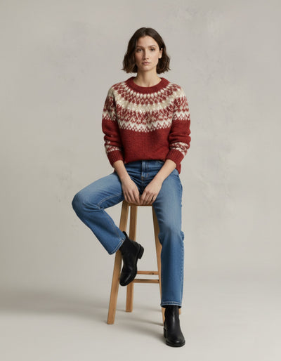 Sweter wełniany Nordic Isle